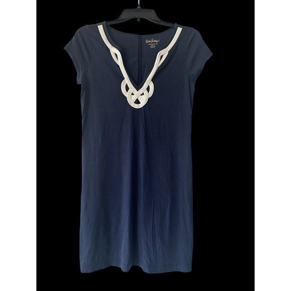 Lilly Pulitzer Dress Womens size Small Brewster Pima cotton mini - Picture 4 of 6